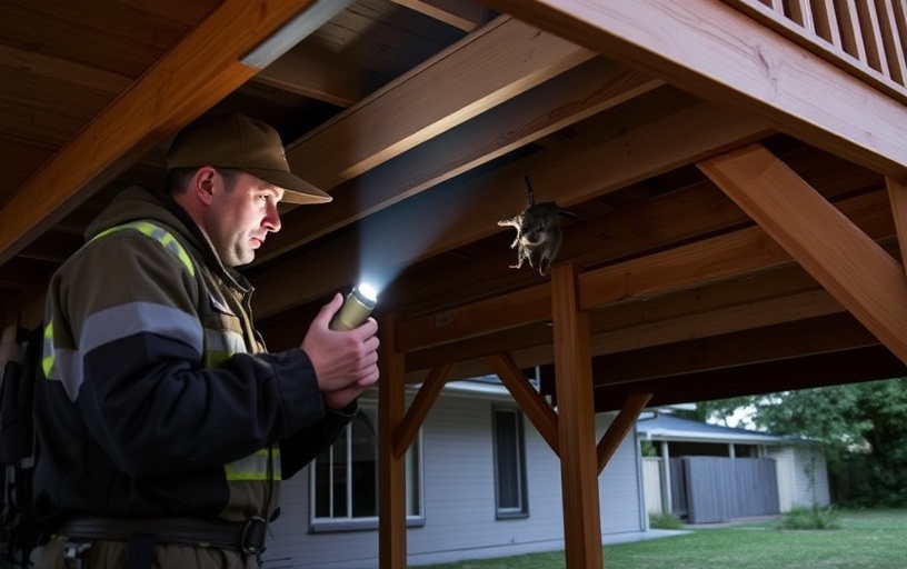 Under Deck Possum Removal in Mornington